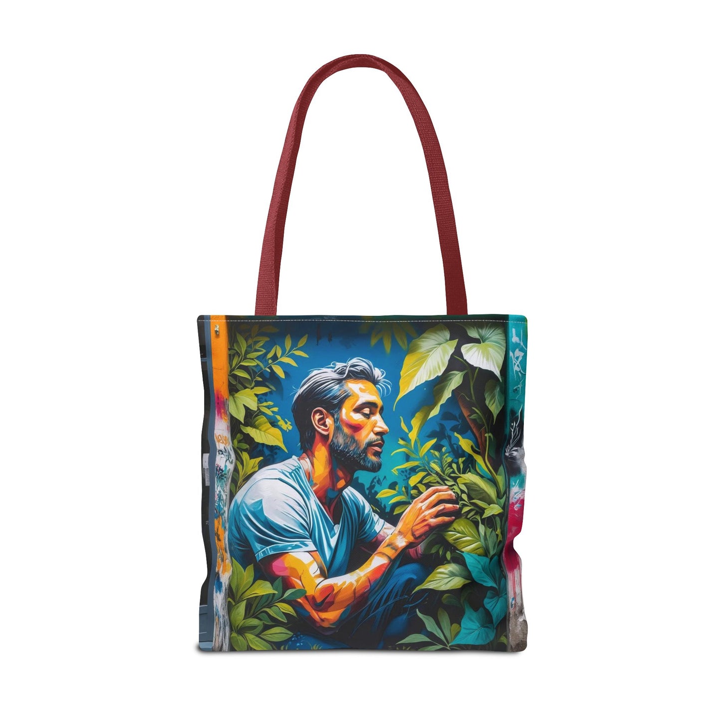 Artistic Surge - Eco-Friendly Canvas Tote Bag - LOVE FOR NATURE