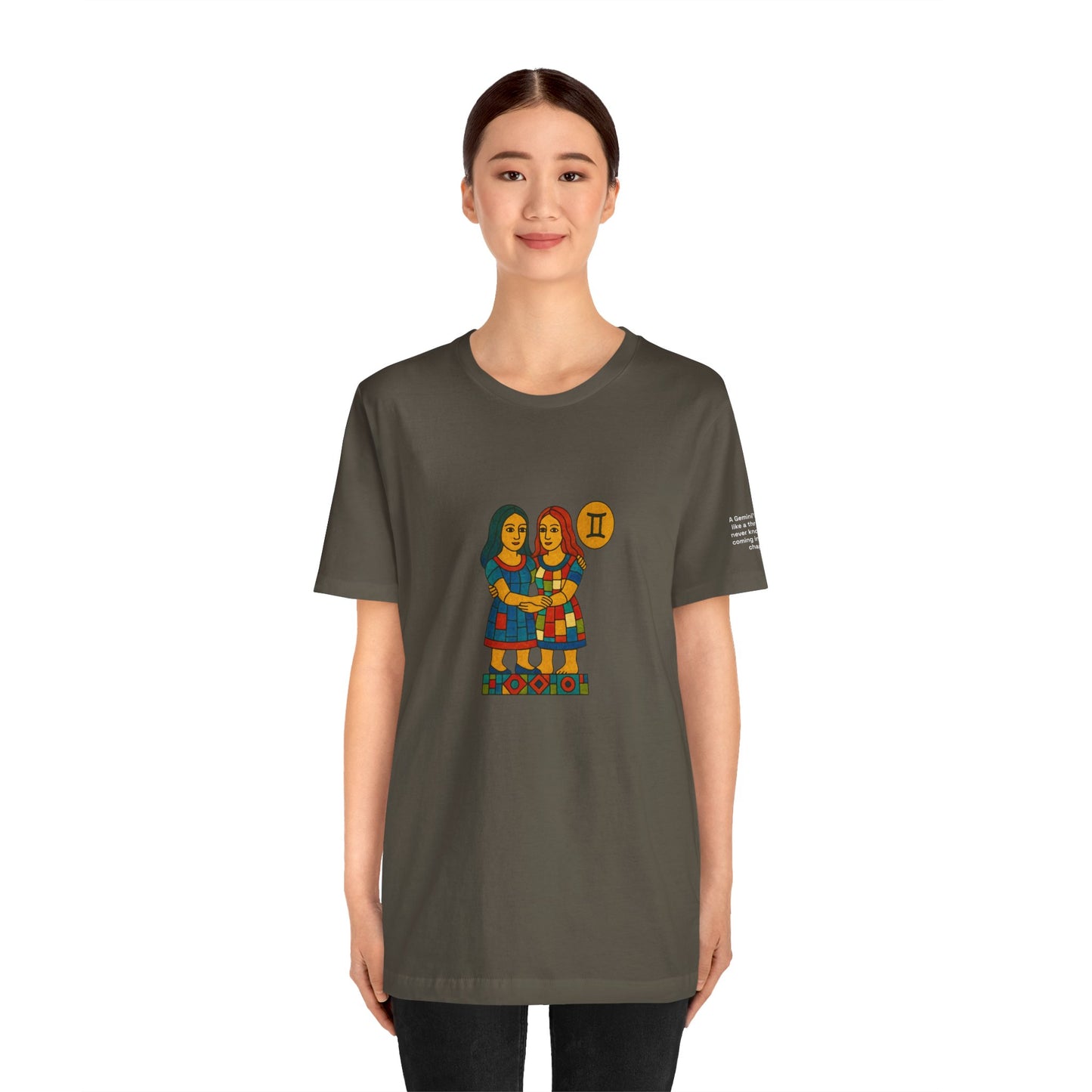GEMINI - T-shirt, The Zodiac in Colors