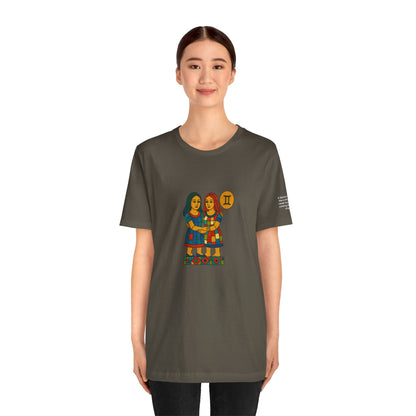 GEMINI - T-shirt, The Zodiac in Colors