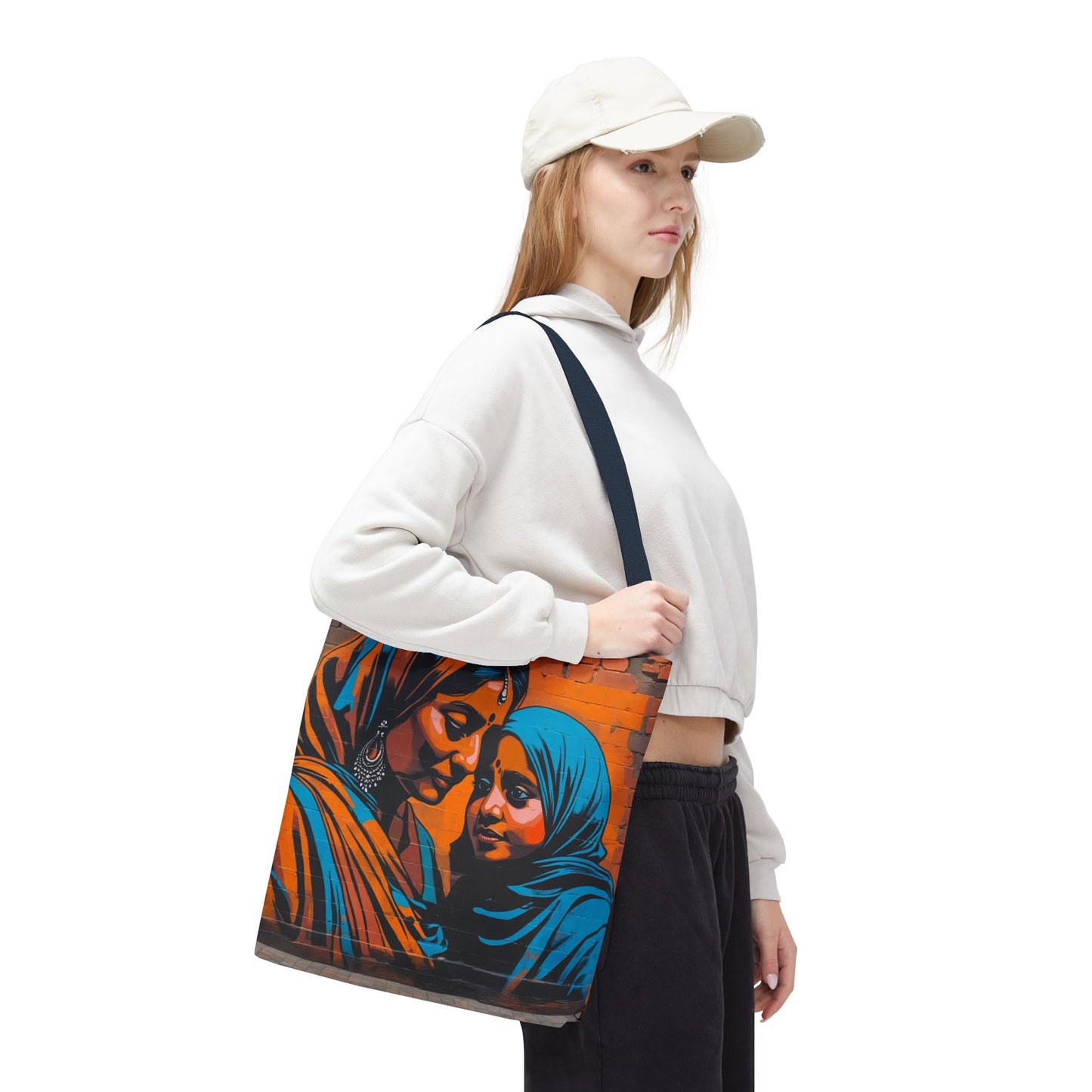 Artistic Surge - Eco-Friendly Canvas Tote Bag - TENDERNESS