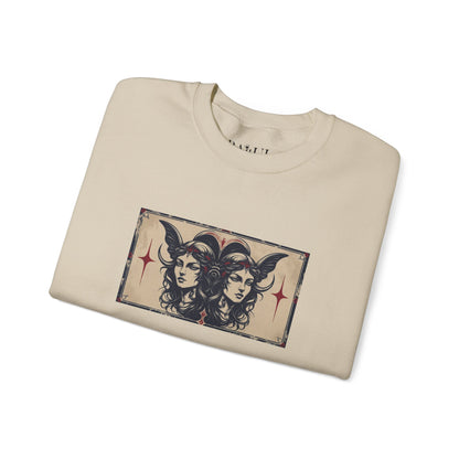 Gemini - Gothic Zodiac Blue Sweatshirt