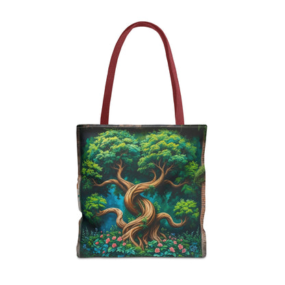 Artistic Surge - Eco-Friendly Canvas Tote Bag - TREE