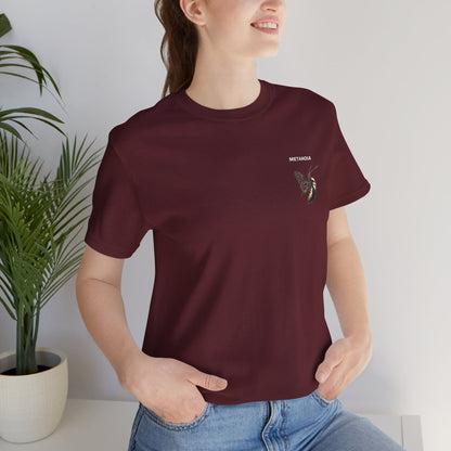 METANOIA T-Shirt – From Silence to Flight (Reverse)