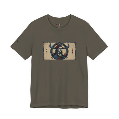 Virgo - Gothic Zodiac T-Shirt. Zodiac in the Shadows