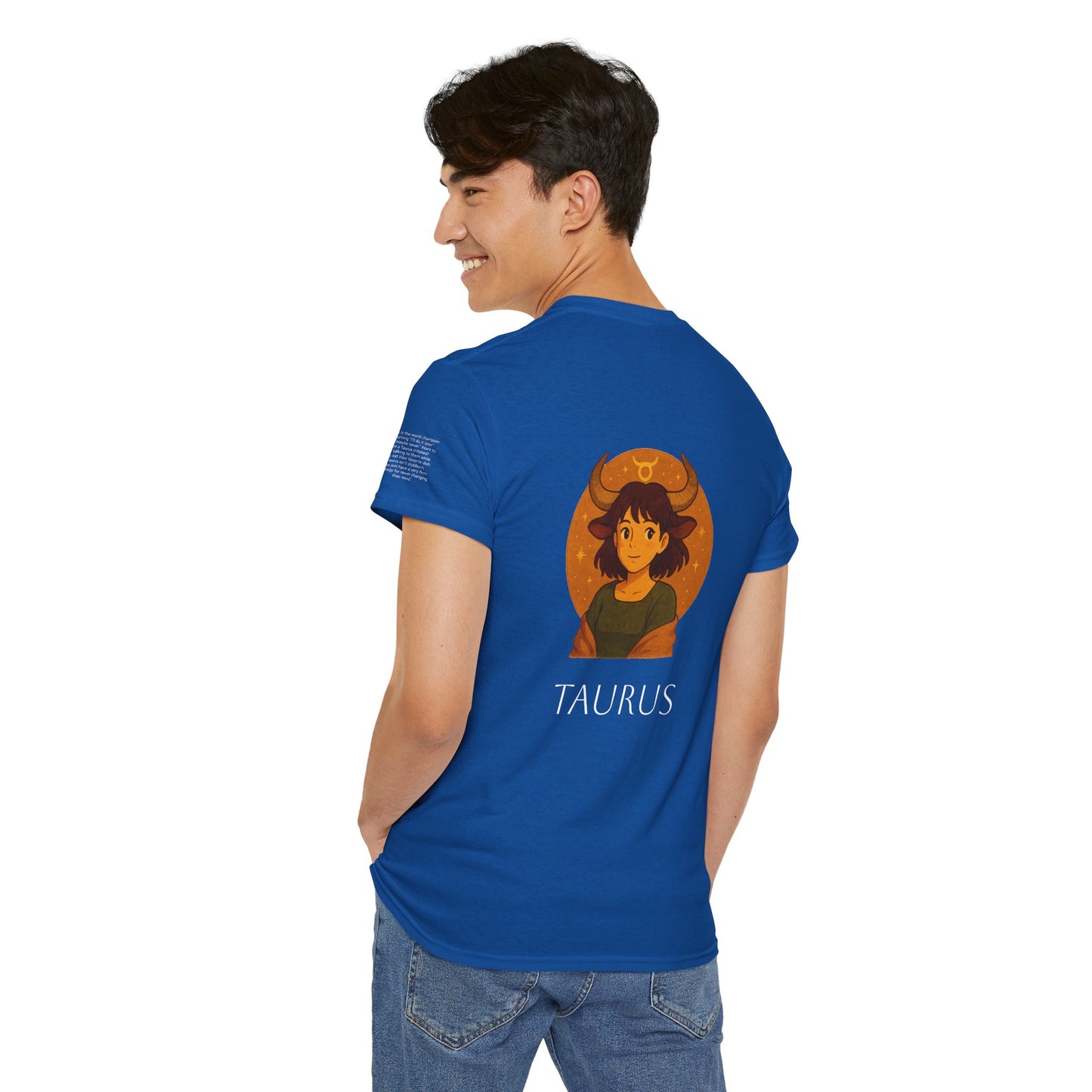 TAURUS - Dreamy Zodiac T-Shirts – The Magic of the Stars in Ghibli Style