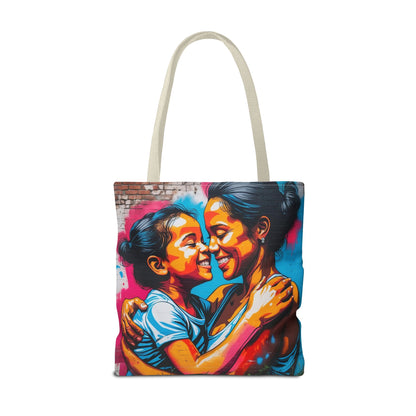Artistic Surge - Eco-Friendly Canvas Tote Bag - SMILING HUG