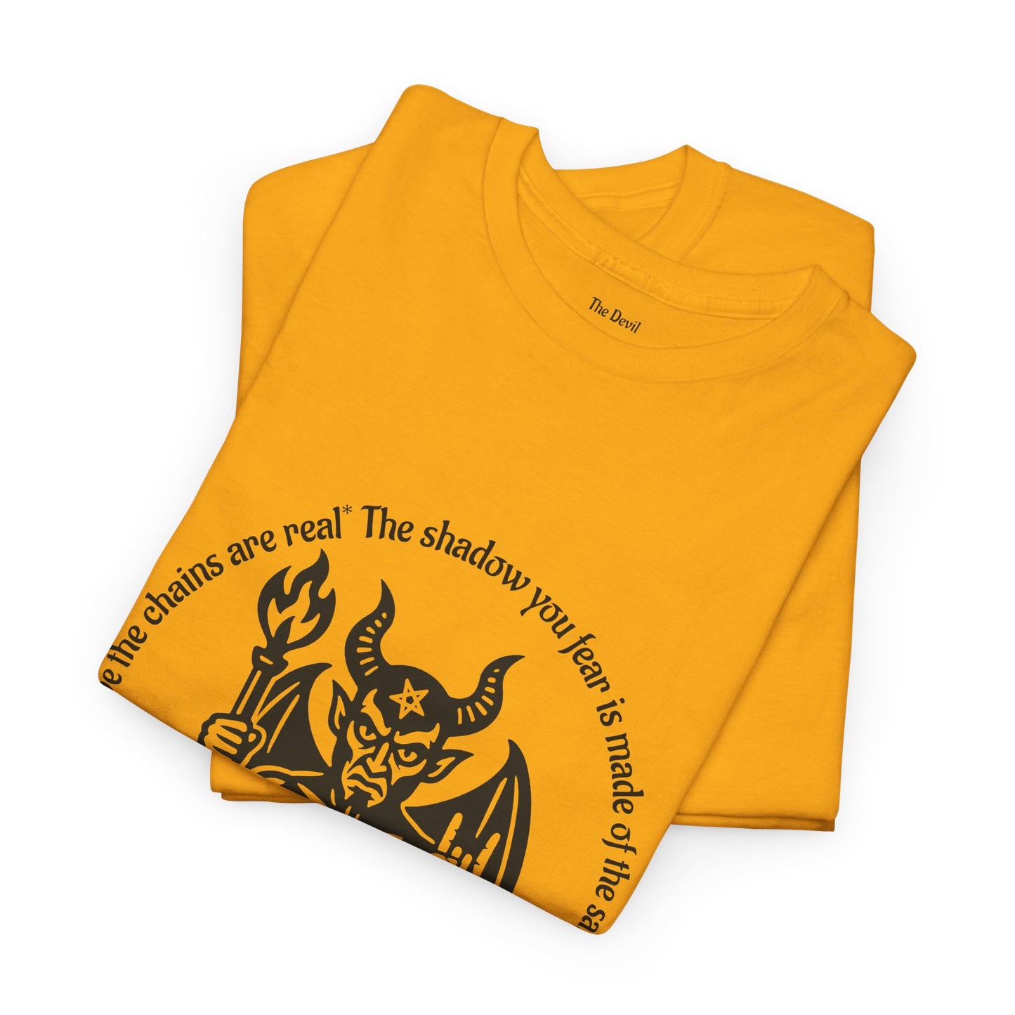 The Devil - ArcanaPop T-Shirt – Where Tarot Magic Meets Pop Art