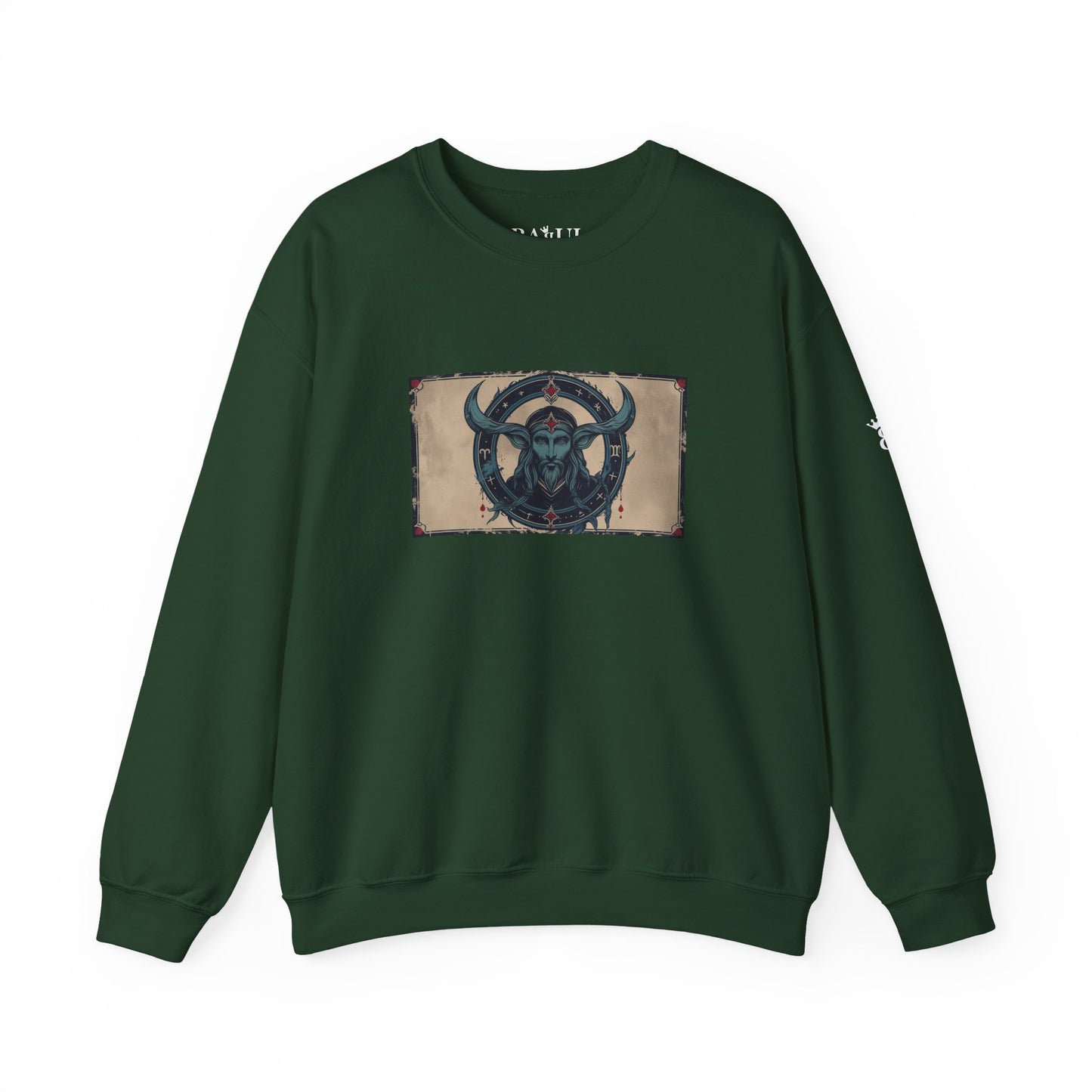 Capricorn - Gothic Zodiac Blue Sweatshirt