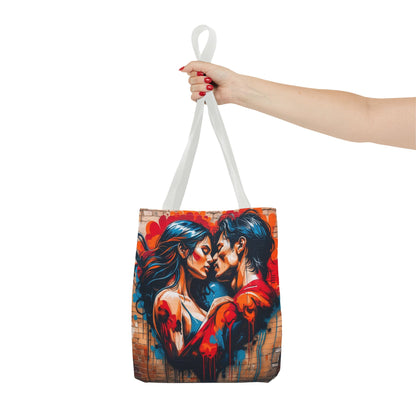 Artistic Surge - Eco-Friendly Canvas Tote Bag - LOVERS