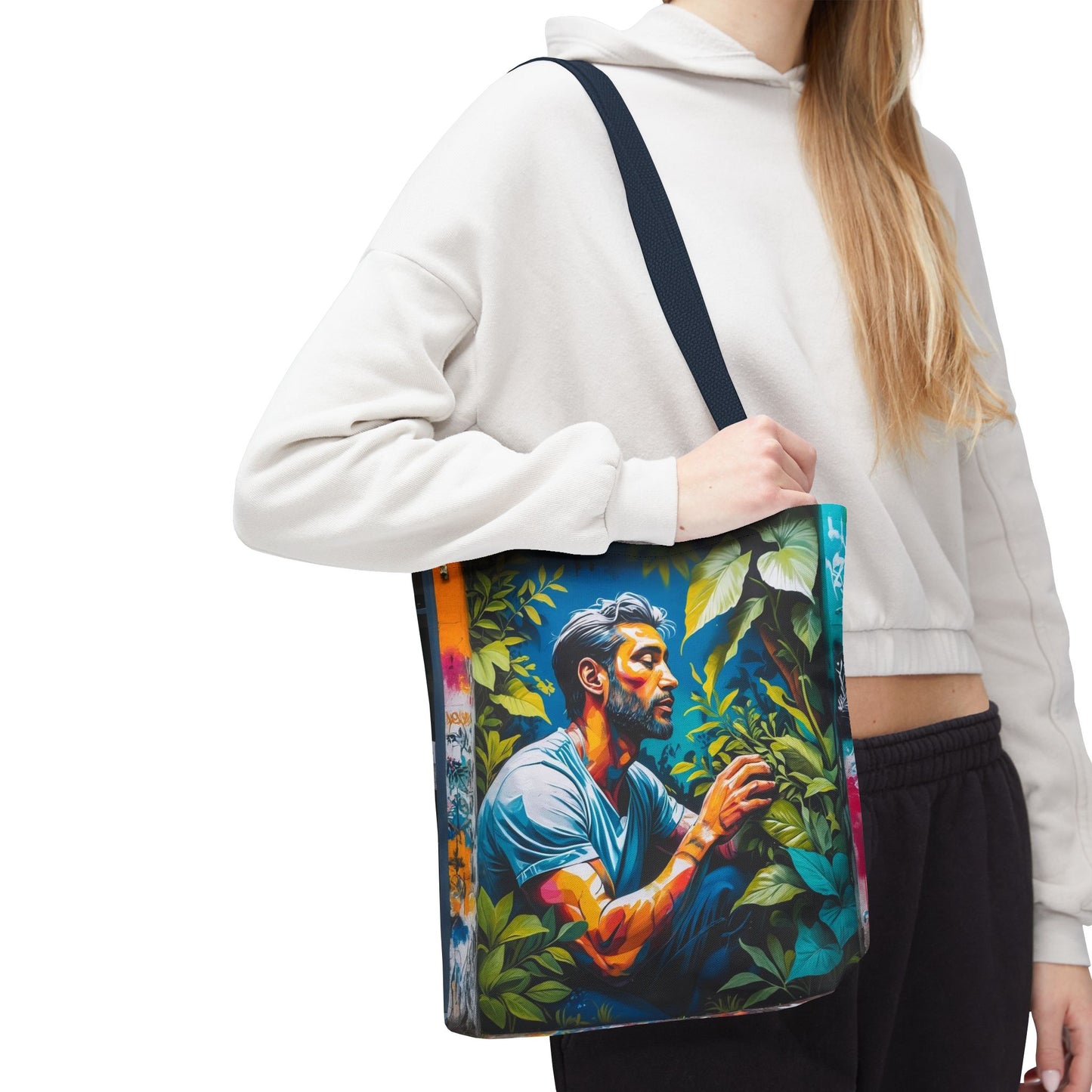 Artistic Surge - Eco-Friendly Canvas Tote Bag - LOVE FOR NATURE