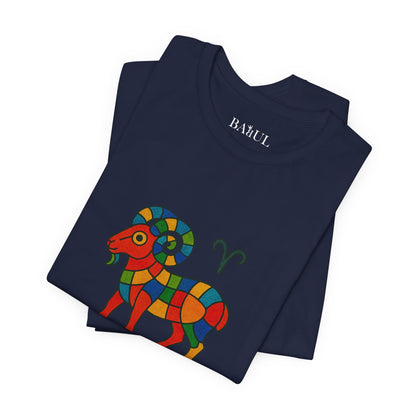 ARIES - T-shirt, The Zodiac in Colors