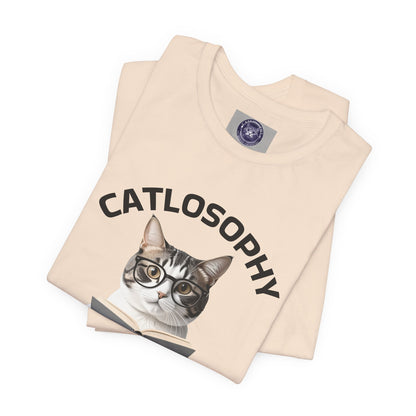 Catlosophy Unisex Jersey Short Sleeve Tee –  "You can't please everyone" Design