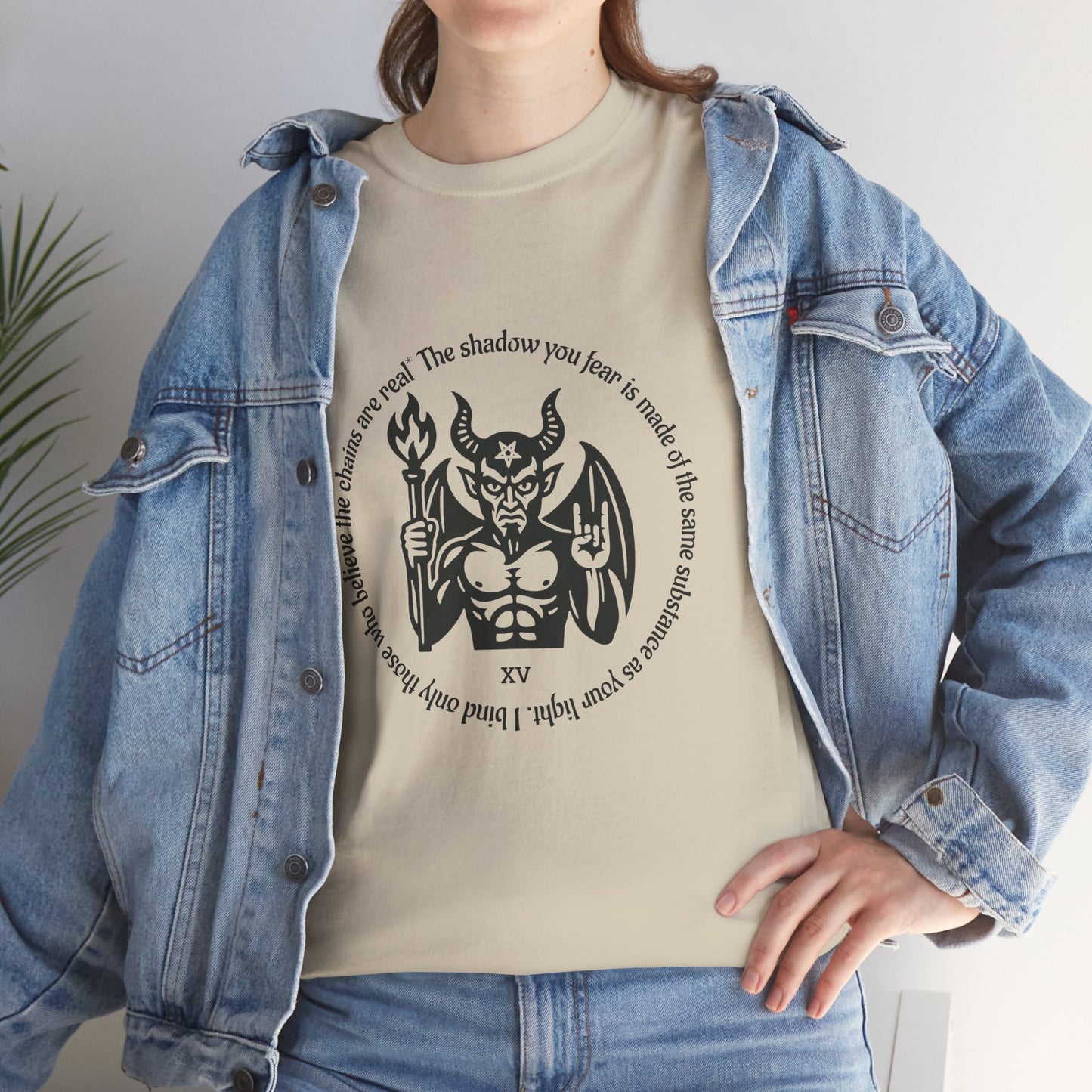 The Devil - ArcanaPop T-Shirt – Where Tarot Magic Meets Pop Art