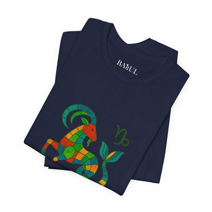 CAPRICORN - T-shirt, The Zodiac in Colors
