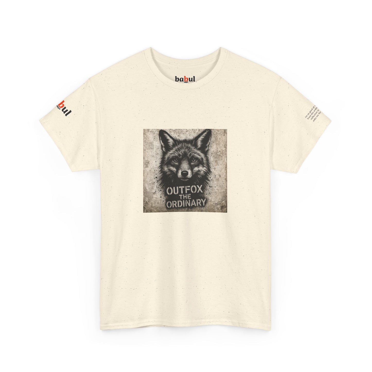 Rebel Graphic Tee - Unisex Heavy Cotton T-Shirt for the Wild at Heart. Rebel Tees, Born to Be Worn - Outfox The Ordinary