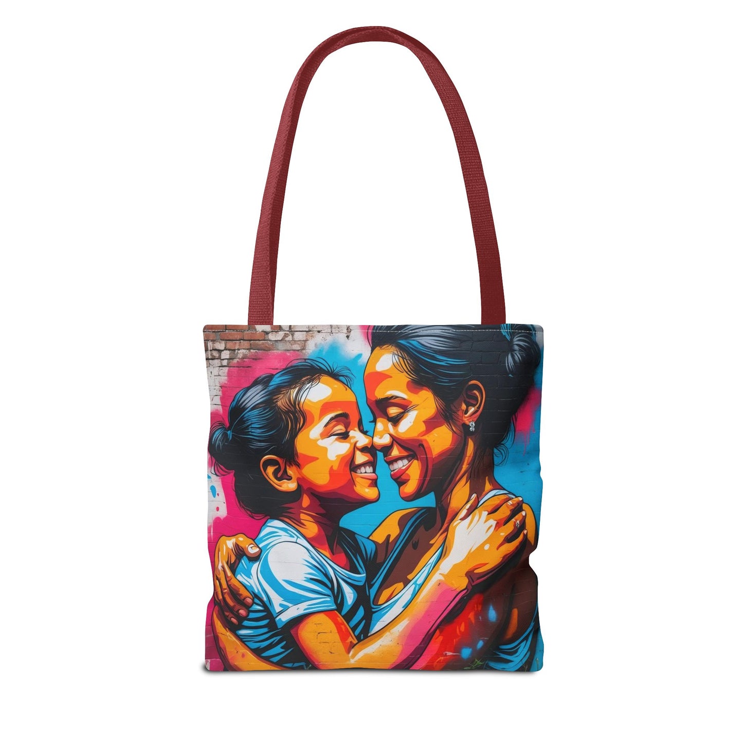 Artistic Surge - Eco-Friendly Canvas Tote Bag - SMILING HUG