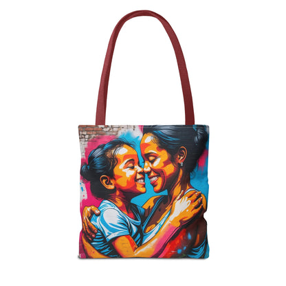 Artistic Surge - Eco-Friendly Canvas Tote Bag - SMILING HUG