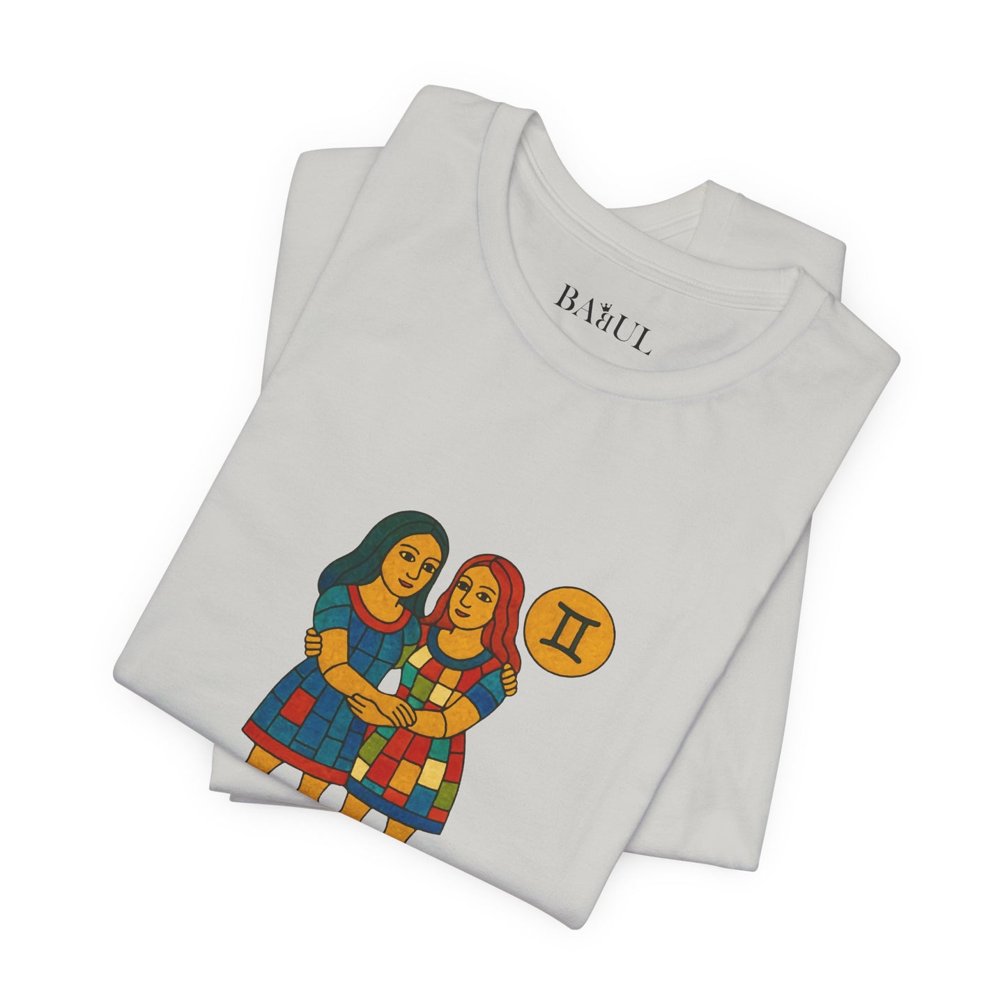 GEMINI - T-shirt, The Zodiac in Colors
