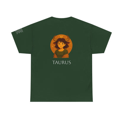 TAURUS - Dreamy Zodiac T-Shirts – The Magic of the Stars in Ghibli Style