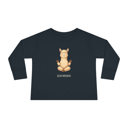 Zen Inside Long Sleeve Tee - ALPACA