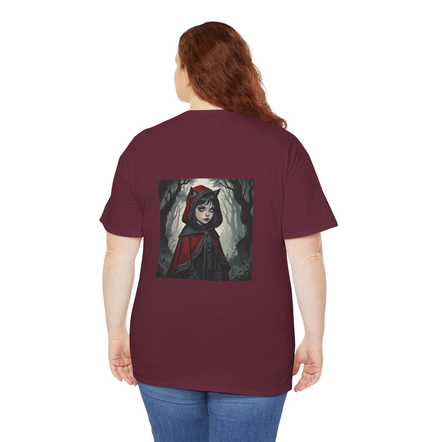 Gothic Fairy Tales Collection Unisex T-Shirt, Red Riding Hood