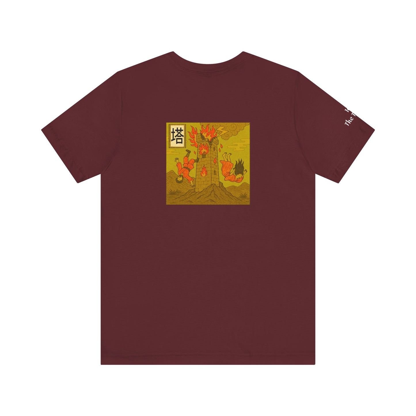 The Tower - Tarot in Ukiyo-e Style