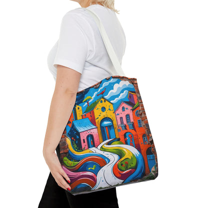 Artistic Surge - Eco-Friendly Canvas Tote Bag - HOUSES