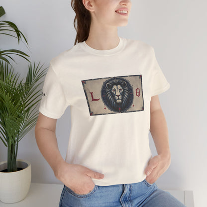 Leo - Gothic Zodiac T-Shirt. Zodiac in the Shadows