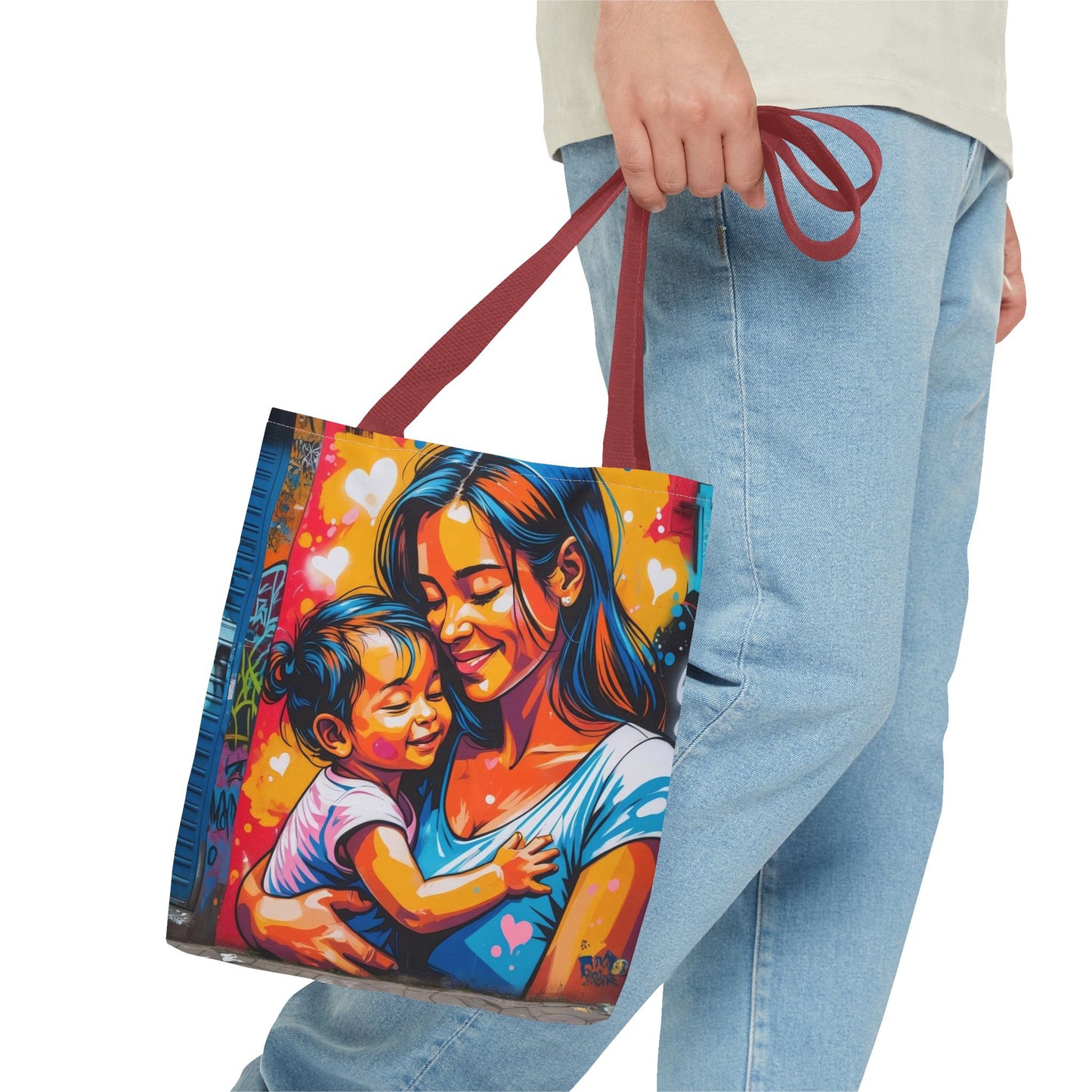 Artistic Surge - Eco-Friendly Canvas Tote Bag - HUG