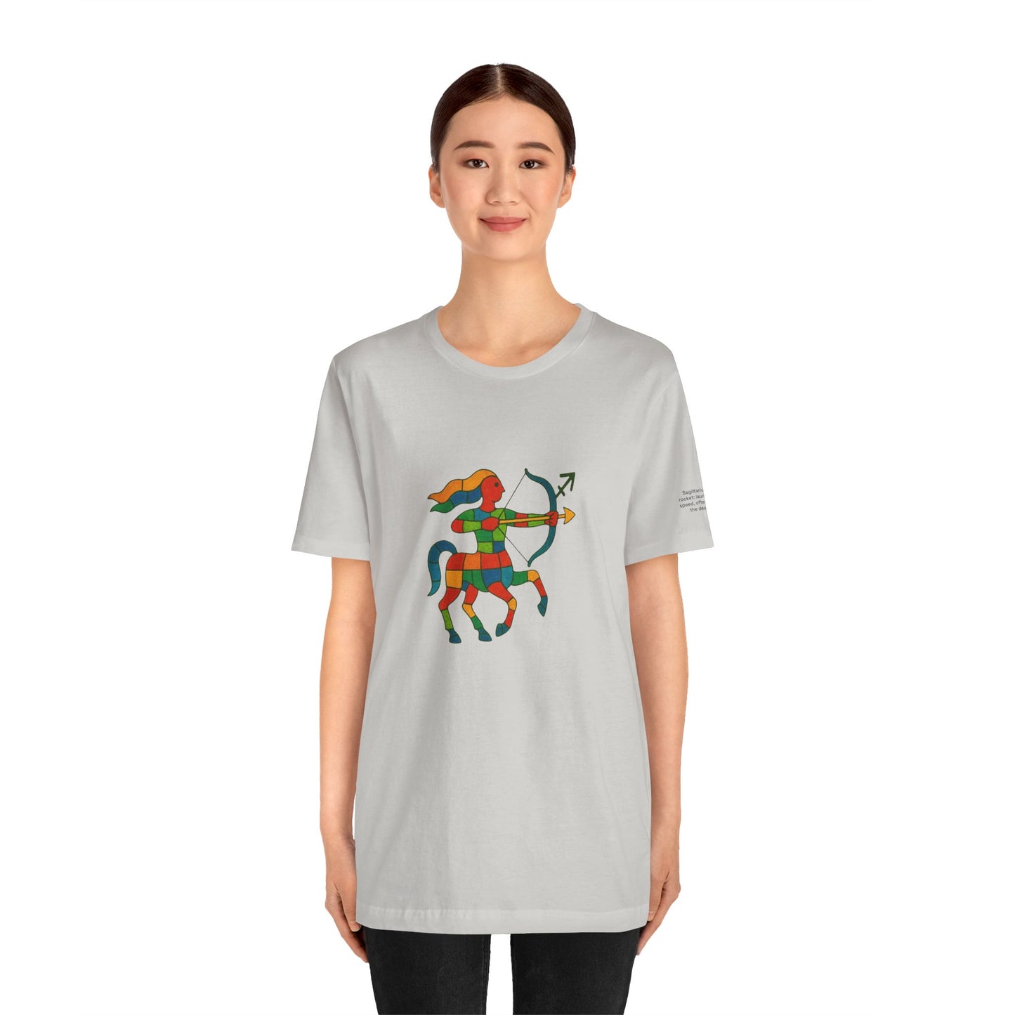 SAGITTARIUS - T-shirt, The Zodiac in Colors