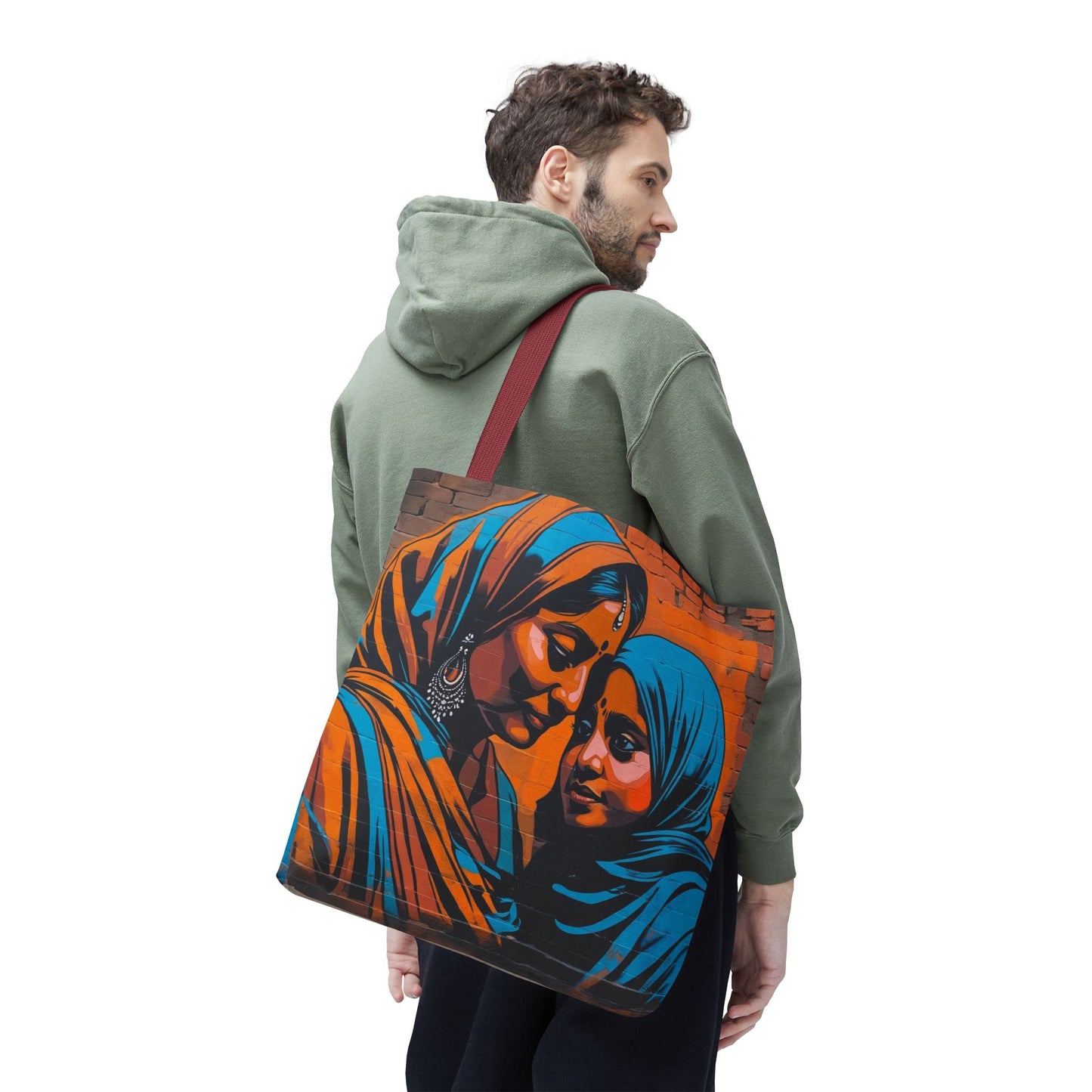 Artistic Surge - Eco-Friendly Canvas Tote Bag - TENDERNESS