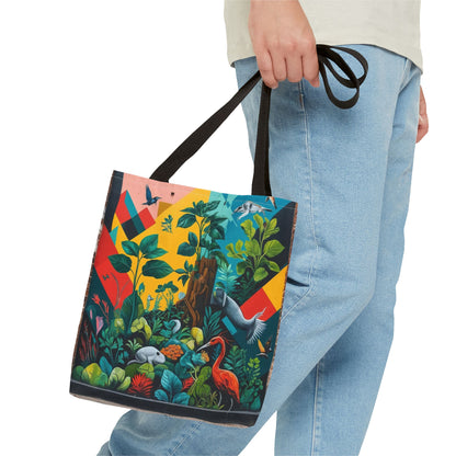 Artistic Surge - Eco-Friendly Canvas Tote Bag - NATURE