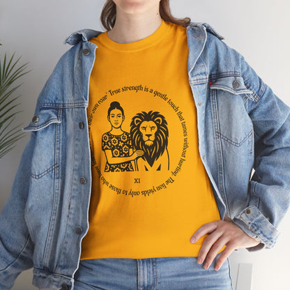Strength - ArcanaPop T-Shirt – Where Tarot Magic Meets Pop Art