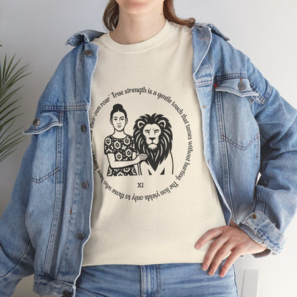 Strength - ArcanaPop T-Shirt – Where Tarot Magic Meets Pop Art