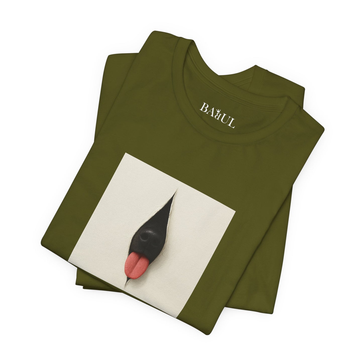 DOGART Unisex Jersey Dog T-Shirt - FONTANA - Iconic Painting Reimagined with Dogs