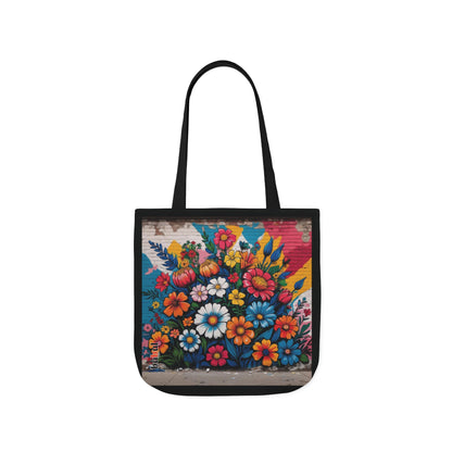 Artistic Surge - Eco-Friendly Canvas Tote Bag - FLOWERS