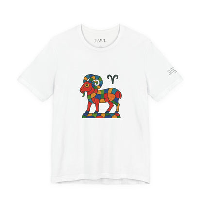 ARIES - T-shirt, The Zodiac in Colors