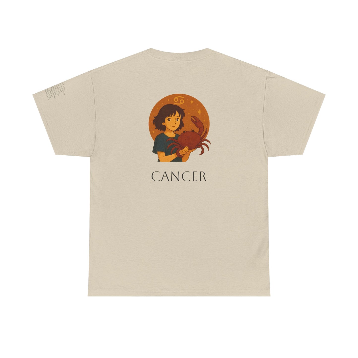 CANCER - Dreamy Zodiac T-Shirts – The Magic of the Stars in Ghibli Style