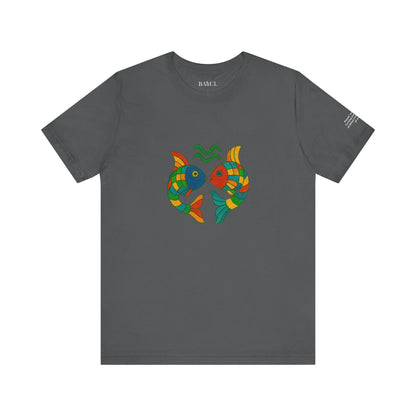 PISCES - T-shirt, The Zodiac in Colors