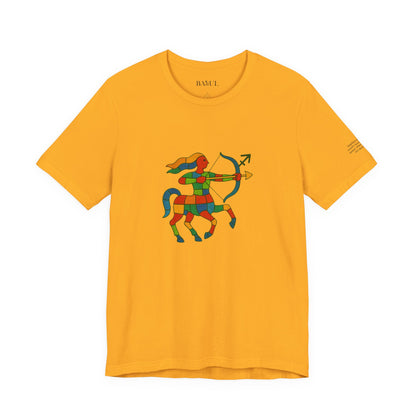 SAGITTARIUS - T-shirt, The Zodiac in Colors