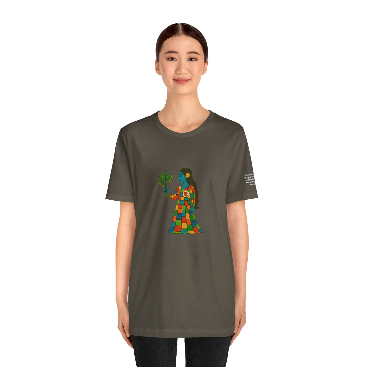 VIRGO - T-shirt, The Zodiac in Colors