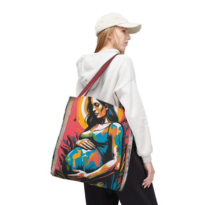 Artistic Surge - Eco-Friendly Canvas Tote Bag - MATERNITY