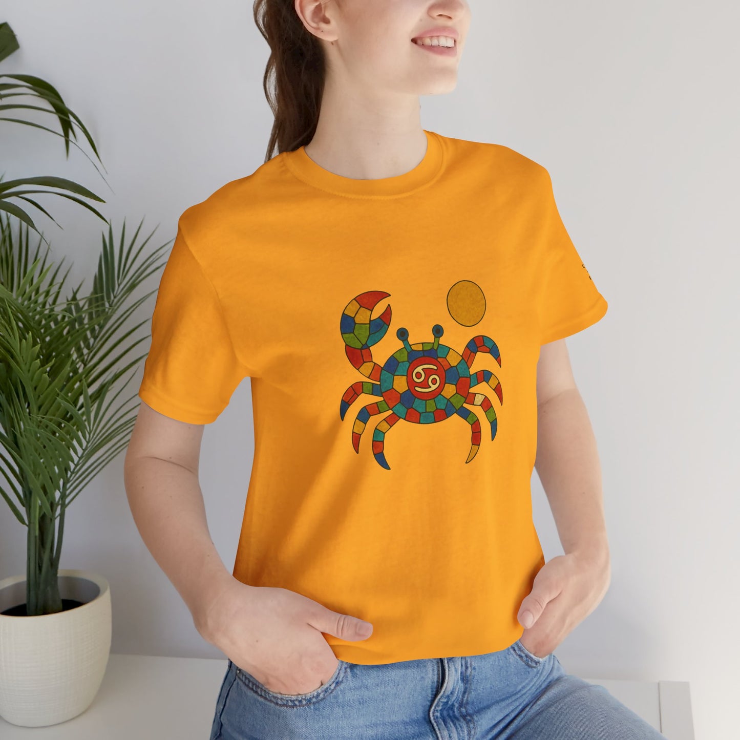 CANCER - T-shirt, The Zodiac in Colors