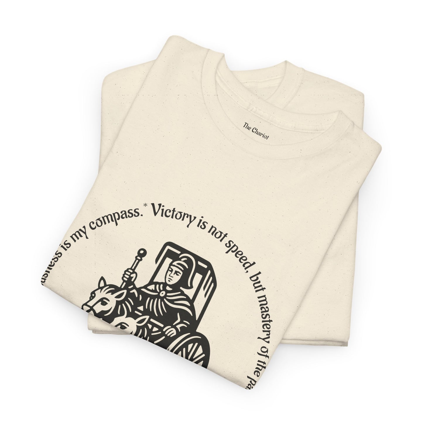 The Chariot - ArcanaPop T-Shirt – Where Tarot Magic Meets Pop Art