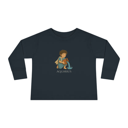 Zodiac Dreams Long Sleeve Tee - Aquarius