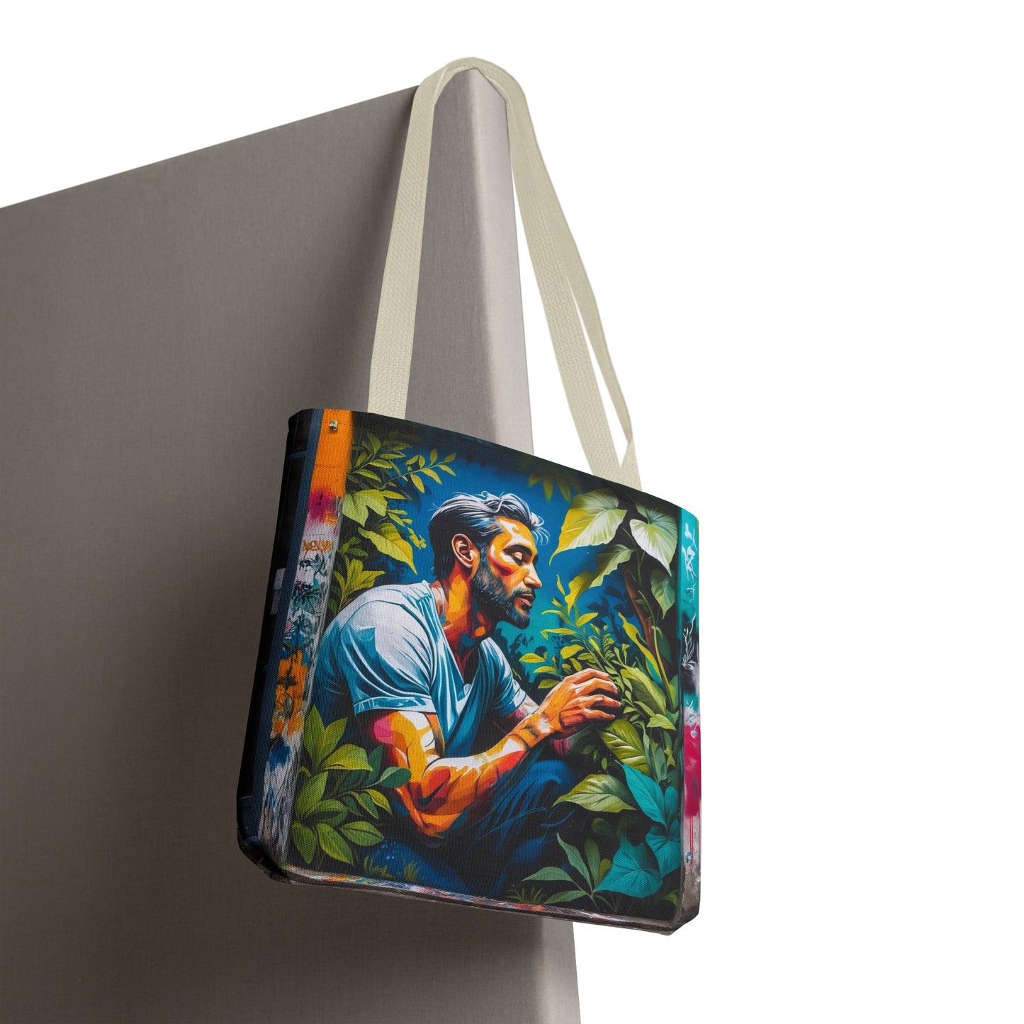 Artistic Surge - Eco-Friendly Canvas Tote Bag - LOVE FOR NATURE