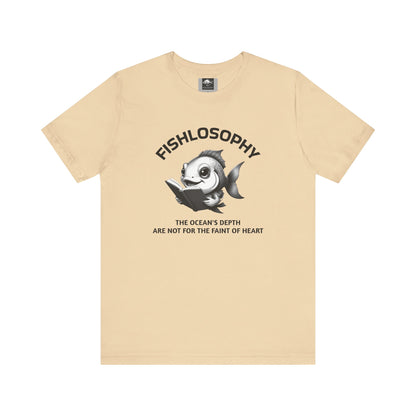 Fishlosophy Unisex Jersey Short Sleeve Tee –  The Ocean' depth is not for the faint of heart