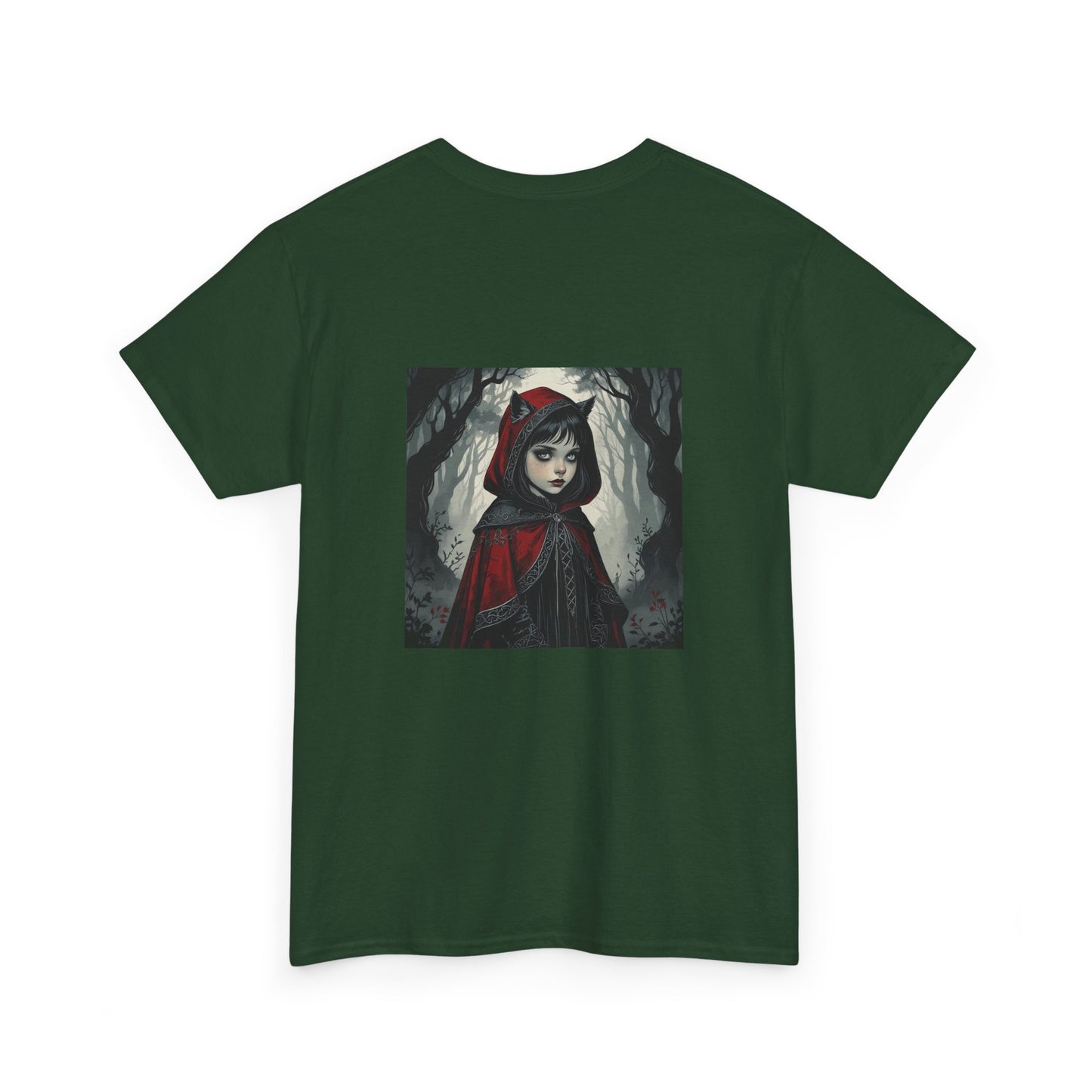 Gothic Fairy Tales Collection Unisex T-Shirt, Red Riding Hood