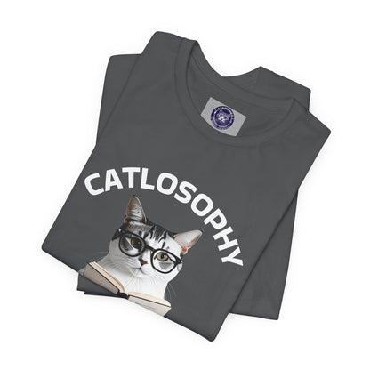 Catlosophy Unisex Jersey Short Sleeve Tee –  "I am not ignoring you" Design