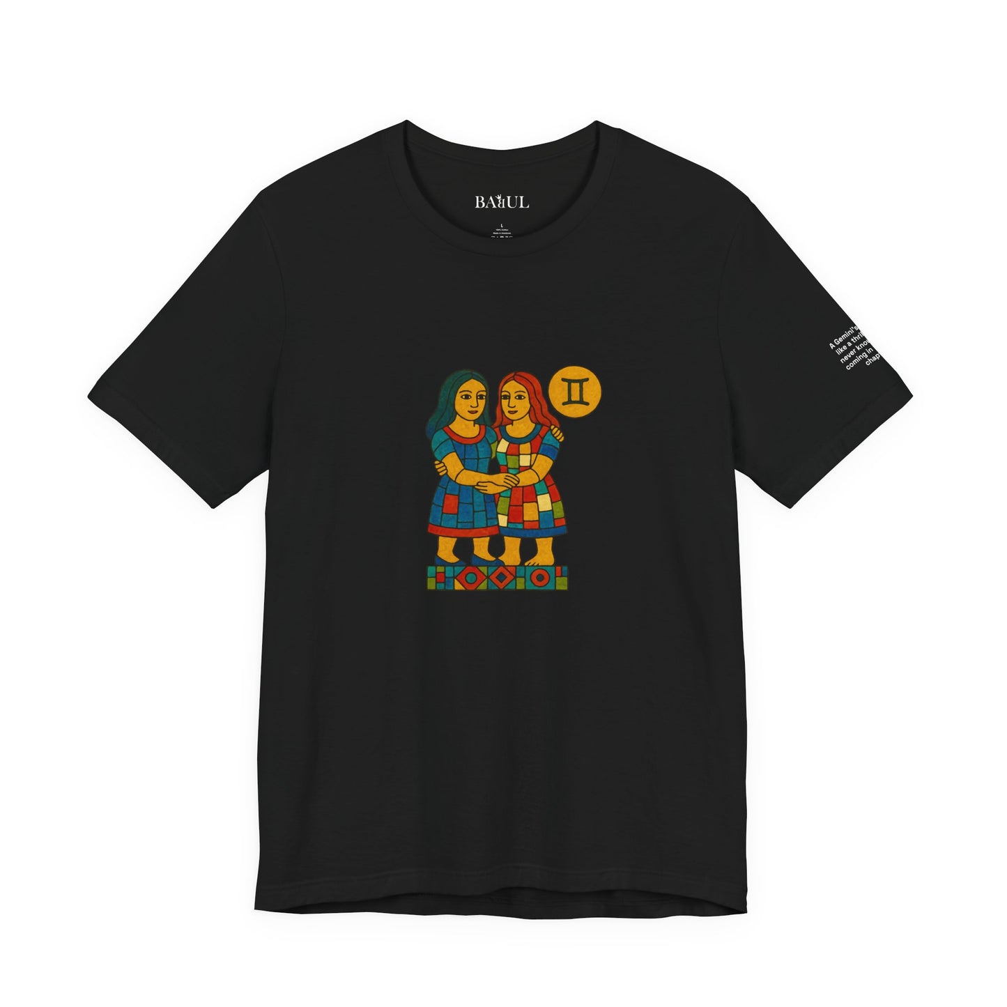 GEMINI - T-shirt, The Zodiac in Colors